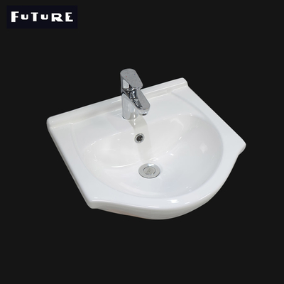 450mm Umywalka ceramiczna z pojedynczym otworem Umywalka łazienkowa