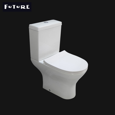 Gravity Flushing Mała toaleta projekcyjna 600mm Kompaktowa toaleta blisko sprzężona