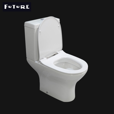 Gravity Flushing Mała toaleta projekcyjna 600mm Kompaktowa toaleta blisko sprzężona